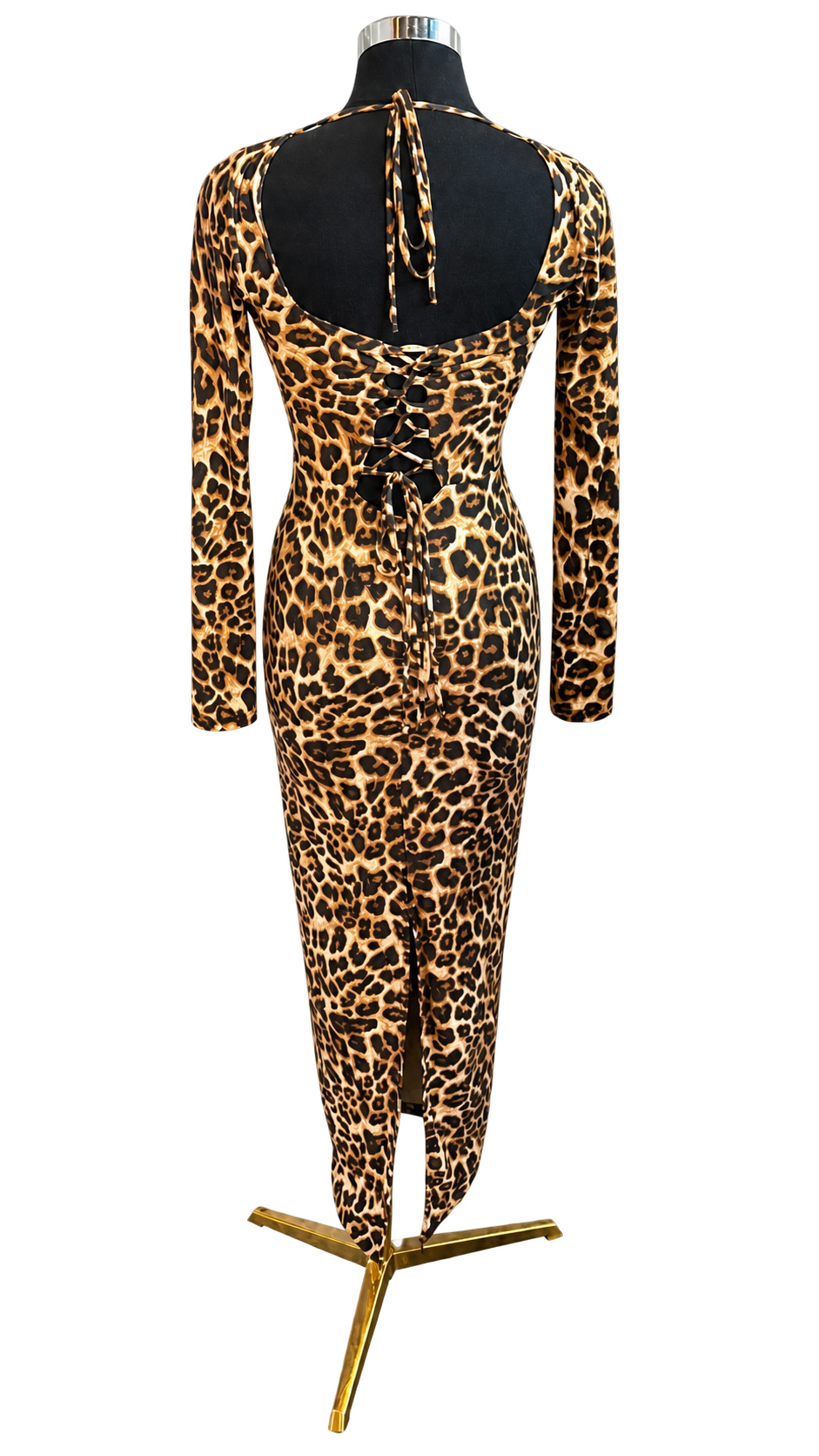 Brenda Cheetah Long Dress