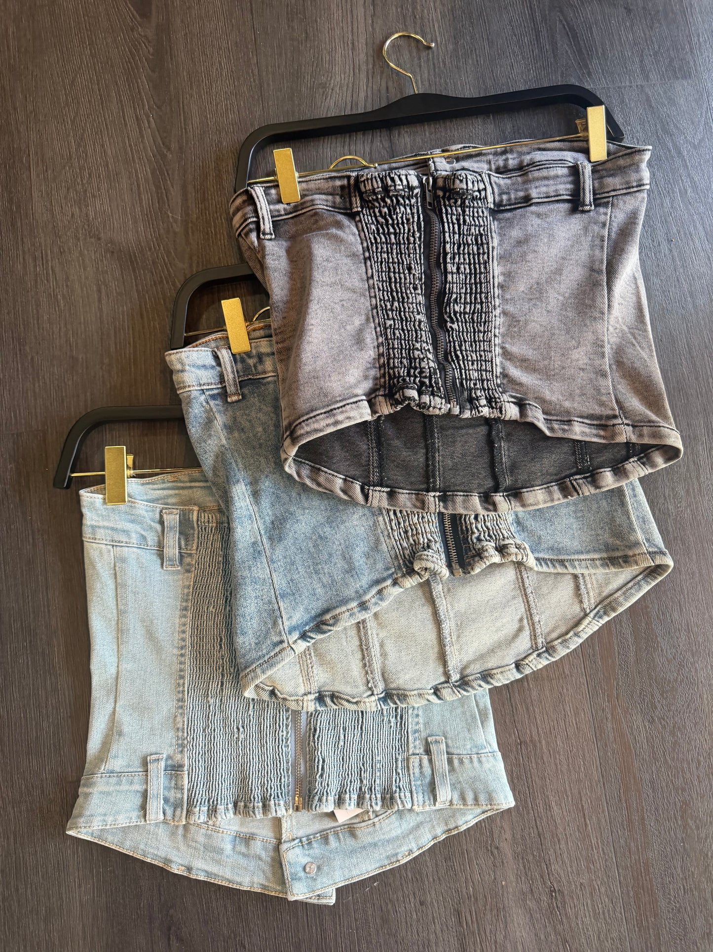 Denim Corset