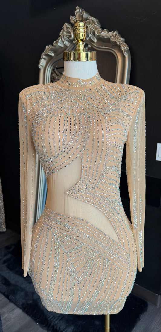 Kassandra Rhinestone Dress