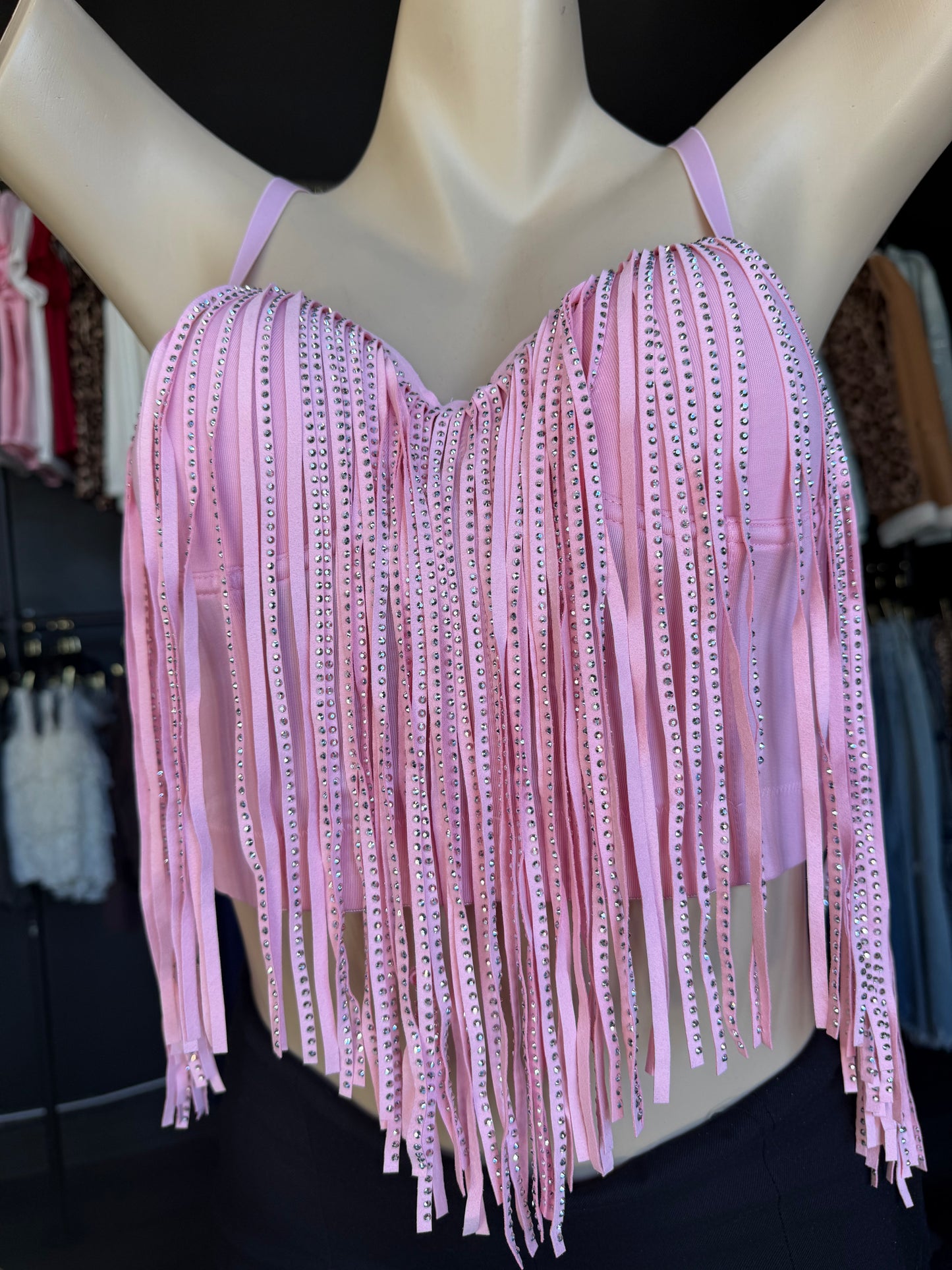 Selena Rhinestone Corset