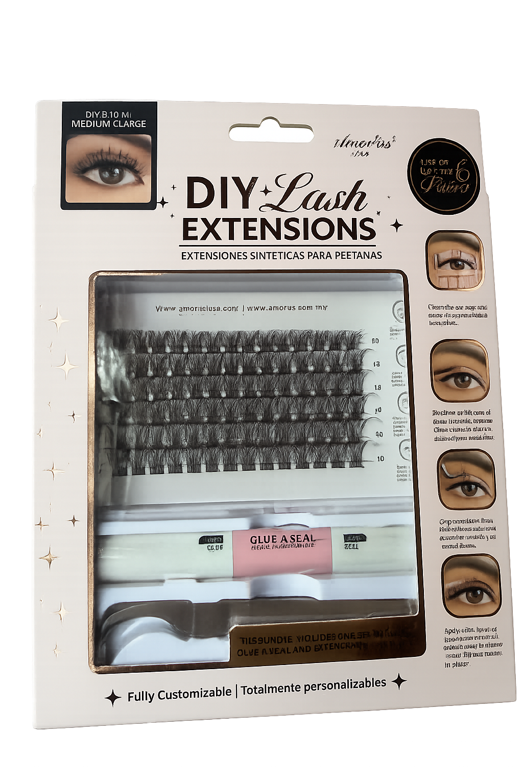 Lash clusters