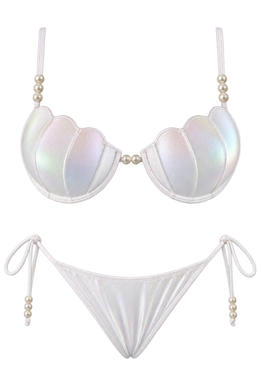 Pearl 2 Piece Bikini (white)