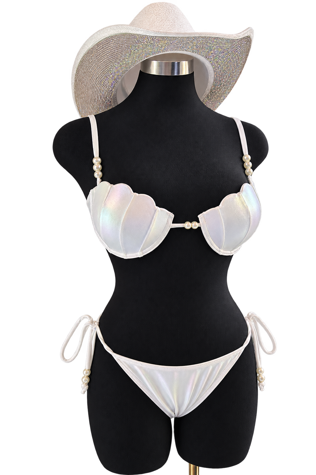 Pearl 2 Piece Bikini (white)