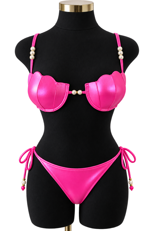 Pink Mermaid 2 piece Bikini